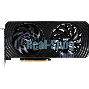 Видеокарта Palit GeForce RTX 5050 DUAL OC, NVIDIA RTX 5050, 8 ГБ GDDR6, 128 бит, PCI-e 5.0, 1xHDMI, 3xDP, 2647 МГц