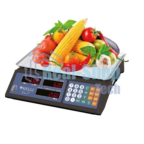 Весы торговые электронные KELLI KL-1501 до 35 кг