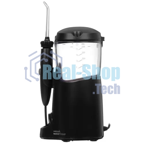 Ирригатор Waterpik WF-112EU черный, от сети, 600 мл, 10 режимов