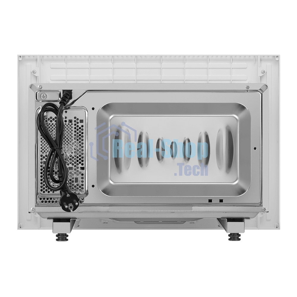 Микроволновая печь встраиваемая Maunfeld JBMO820GW01 белый, 20 л, 1080 Вт, переключатели - сенсор/поворотный механизм