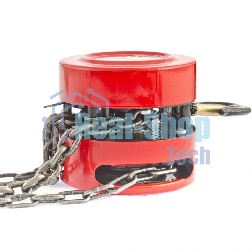 Таль цепная механическая Matrix 2 т, h подъема 2.5 м, расстояние между крюками 380 мм