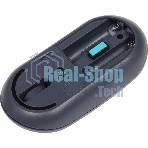 Мышь беспроводная A4Tech Fstyler FG20 пепельный/синий, 2000 dpi, радиоканал, USB, кнопки - 4