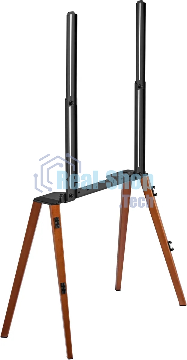 Подставка для телевизора Cactus CS-ST3644BKWN черный/орех, 43
