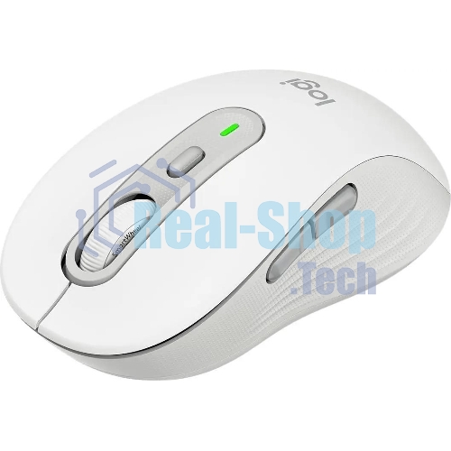 Мышь беспроводная Logitech M750 белый, 4000 dpi, радиоканал, Bluetooth, USB, кнопки - 5