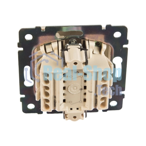 Выключатель Legrand 774305 Valena двухклавишный 10 AX(слоновая кость)
