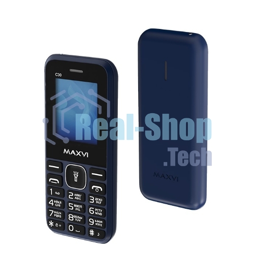 Мобильный телефон Maxvi C30 синий
