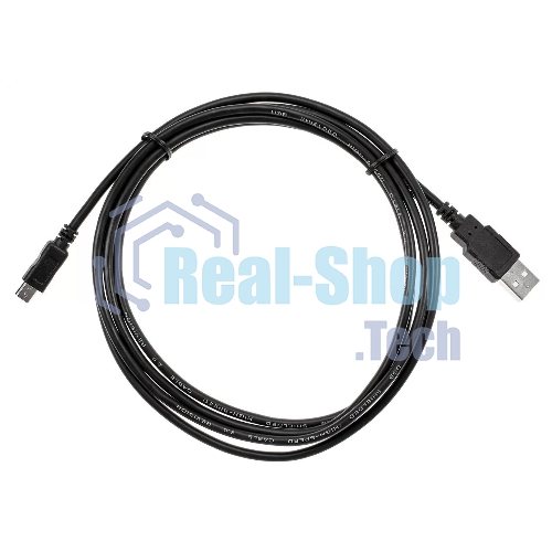 Кабель USB 2.0 A-->mini-B 5P (1.8 м) черный, Telecom TC6911BK-1.8M
