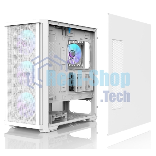 Компьютерный корпус MidiTower Zalman Z10 DUO White (без блока питания) (Zalman Z10 DUO White)