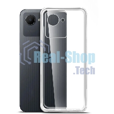 Чехол (клип-кейс) BoraSCO для Realme C30/C30s 71372 прозрачный