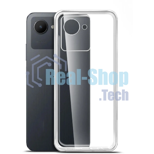 Чехол (клип-кейс) BoraSCO для Realme C30/C30s 71372 прозрачный