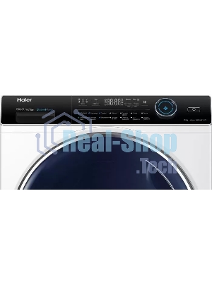 Стиральная машина с сушкой Haier HWD100-B14979 белая, загрузка фронтальная 10кг, 1400 об/мин., класс: B