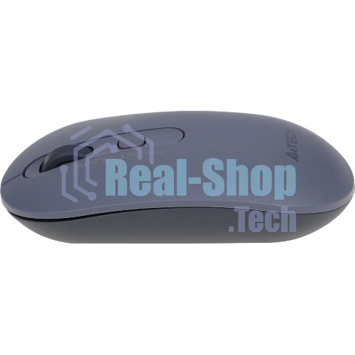 Мышь беспроводная A4Tech Fstyler FG20 пепельный/синий, 2000 dpi, радиоканал, USB, кнопки - 4
