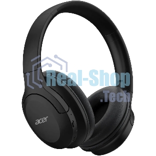 Беспроводные/проводные наушники Acer OHR304 черный, полноформатные, Bluetooth + проводной, активное шумоподавление, до 16 ч