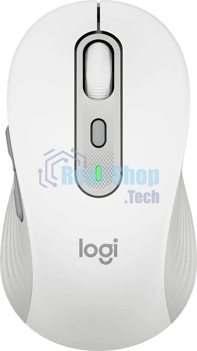 Мышь беспроводная Logitech M750 белый, 4000 dpi, радиоканал, Bluetooth, USB, кнопки - 5