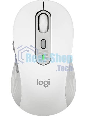 Мышь беспроводная Logitech M750 белый, 4000 dpi, радиоканал, Bluetooth, USB, кнопки - 5