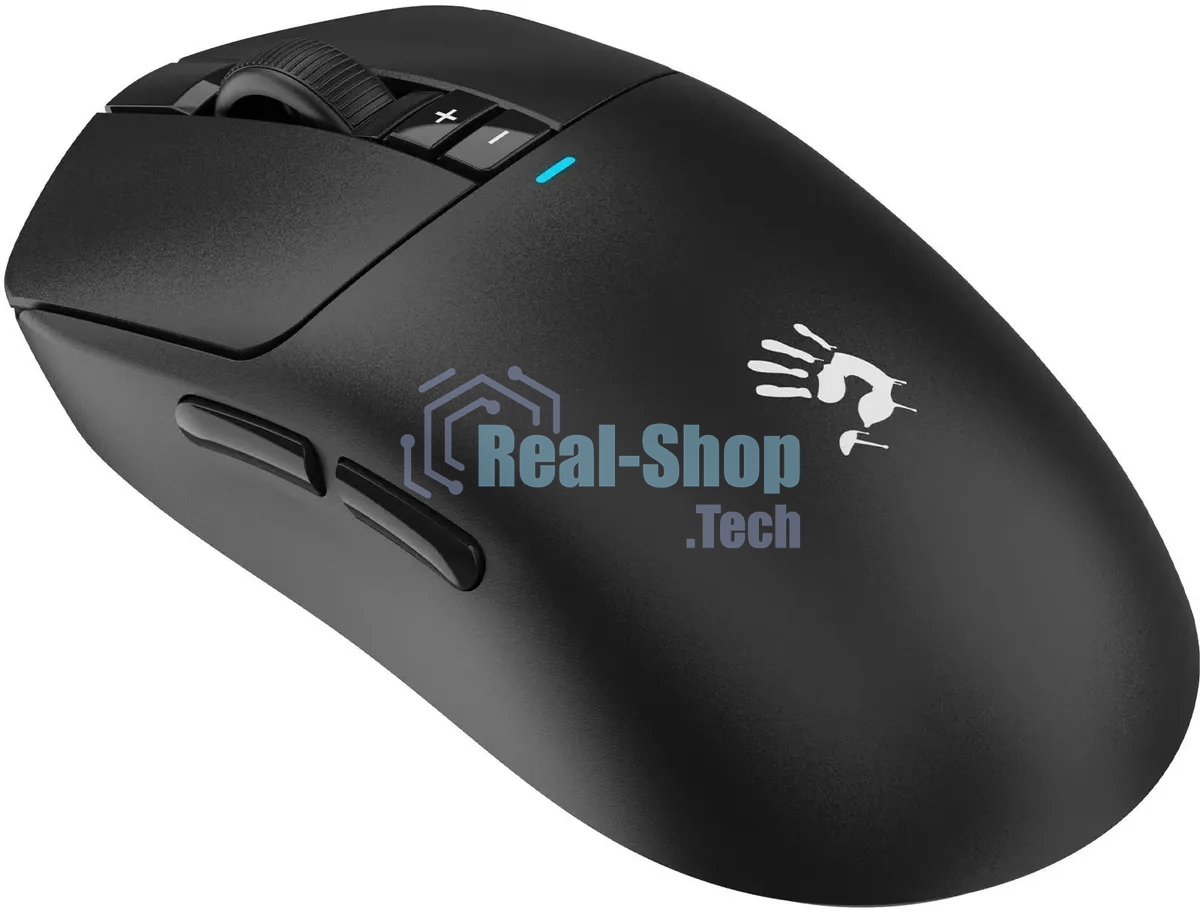 Мышь беспроводная/проводная A4Tech Bloody R72 Ultra черный, 20000 dpi, радиоканал, USB-C, кнопки - 7