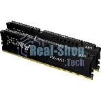 Оперативная память Kingston Fury Beast, DDR5, 32Gb (2x16Gb), 6000MHz, CL36, DIMM, с радиатором, черный
