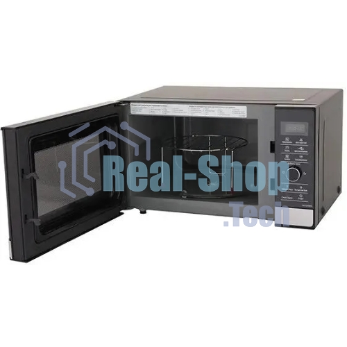 Микроволновая печь Panasonic NN-GD38HSZPE черный, 23 л, 1000 Вт, переключатели - сенсор, поворотный механизм