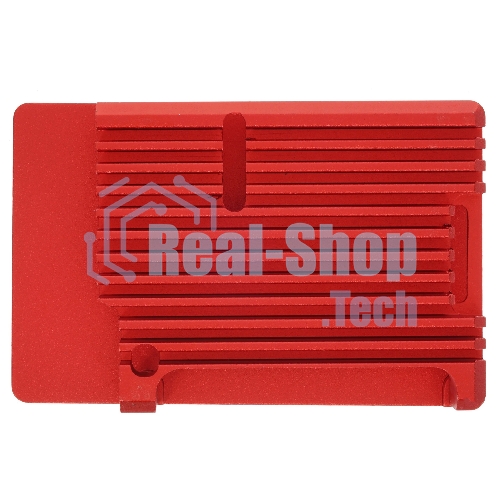 Корпус Qumo Aluminum case without fan, Raspberry Pi 4, red(RS004)