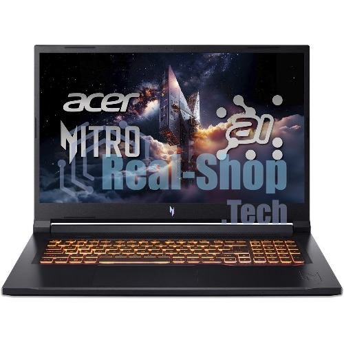 Ноутбук Acer Nitro V 17 AI ANV17-41-R9Q9 AMD Ryzen 7 260/16Gb/SSD 1Tb/RTX 5060 8Gb/17.3