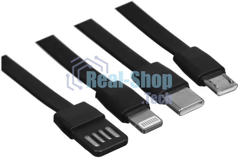 Портативный аккумулятор Tecno OnGO L101 10000mAh 12W 2.4A 2xUSB-A/USB-C черный