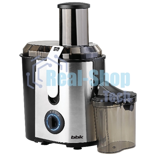 Соковыжималка BBK JC080-H22 черный/металлик, центробежная, 1000 Вт, 950 мл, механическое