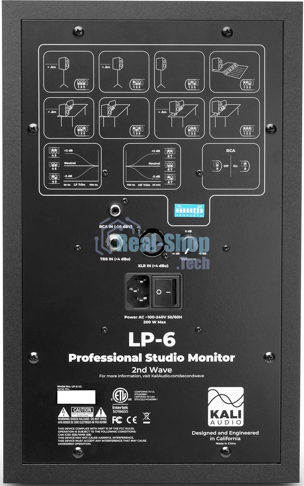 Акустическая система (студийный монитор) Kali Audio LP-6 V2 6.5