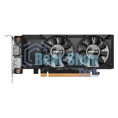 Видеокарта ASRock A310 LP 4G INTEL ARC A310 4Gb 64bit GDDR6 2000/15500 HDMIx1 DPx1 HDCP Ret low profile