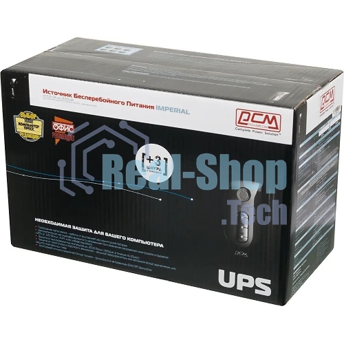 Источник бесперебойного питания Powercom Imperial IMP-625AP 375Вт 625ВА черный