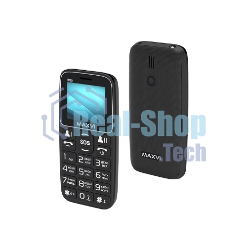 Мобильный телефон Maxvi B110 черный