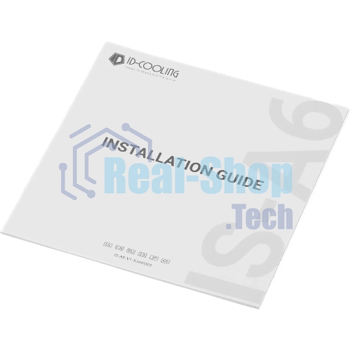 Кулер для процессора ID-COOLING IS-50X-V3 черный 120мм алюминий/медь 2000rpm 31.2db 4-pin 130W 56мм