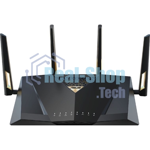Маршрутизатор ASUS RT-BE88U, черный/желтый, 90IG08V0-MO3N0V