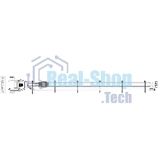 Кабель Gospower 0504-18030040, Power cable DC 3m