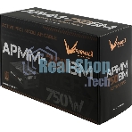 Блок питания Aerocool/Formula ATX 750W APMM-750BM 80 PLUS bronze (20+4pin) APFC 140мм fan 6xSATA Cab Manag RTL