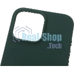 Чехол Microfiber Case для Apple iPhone 16 Pro Max зеленый опал, Borasco
