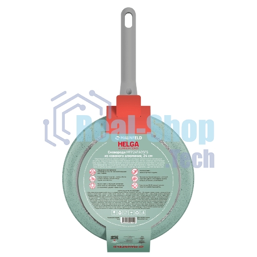 Сковорода Maunfeld HELGA MFP28FA05FS из кованого алюминия, 28 см