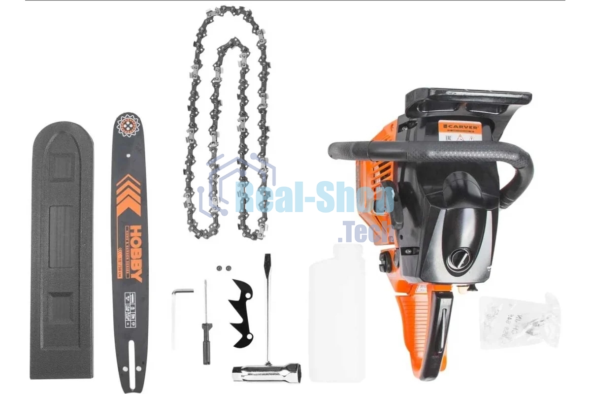 Бензопила Carver HOBBY HSG 145-15 1800Вт 2.5л.с. дл.шины:16