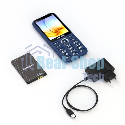 Мобильный телефон Maxvi K15n 4G синий