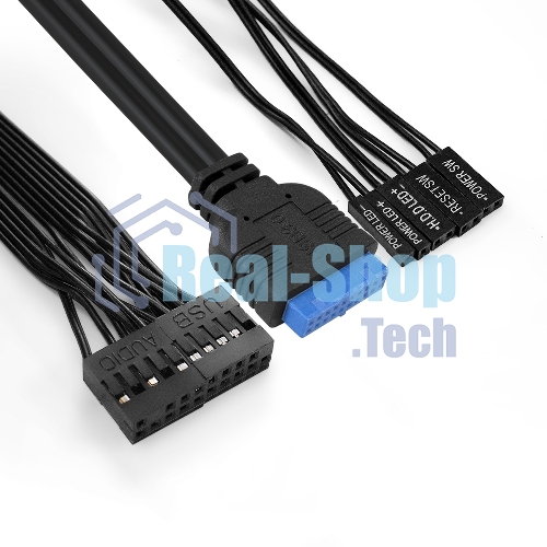 Компьютерный корпус Minitower ExeGate BA-204U-400W-8 (mATX, БП AA400 с вент. 8см, 2хUSB+2хUSB 3.0, аудио, черный)