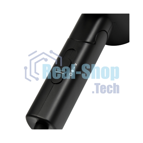 Фен Puff 1301Bl черный, 1300 Вт, компактный