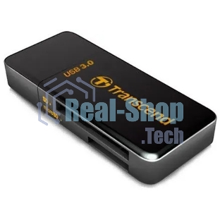 Кард-ридер Transcend RDF5/черный/microSD/microSDHC/microSDXC/SD/USB 3.0/пластик