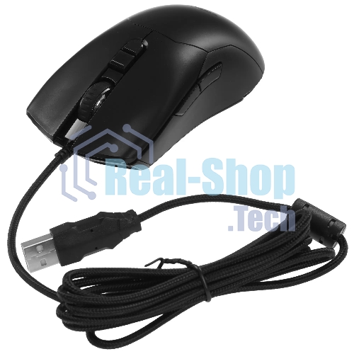 Мышь проводная Ritmix ROM-216 Black
