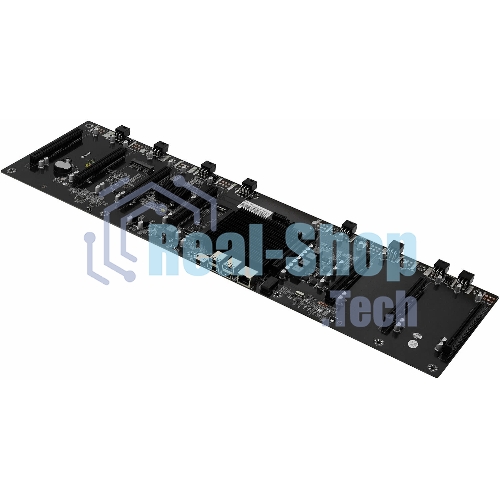 Материнская плата с процессором AFOX AFHM65-ETH8EX, Intel Celeron 847, Intel HM65, 1xDDR3L, 1xSATA, 1xmini-SATA, 8xPCIe 2.0 x16, 1xHDMI, 1x 100Mb LAN, 4xUSB 2.0, проприетарный