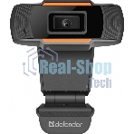 Веб-камера G-lens 2579 HD720p 1280x720, 30 кадр/с, USB Type-A, микрофон, автоосвещение, универсальное крепление