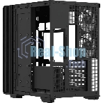 Компьютерный корпус Formula V Line Crystal Z7 PA Black, ATX, TYPE-C*1, USB3.0*1, Front+Side Glass, SIDE 3x PERFORMANCE ARGB, REAR 2x PERFORMANCE ARGB