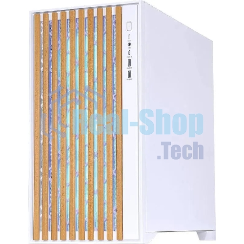Компьютерный корпус Aerocool/Formula TimberLine T0 белый без БП mATX 6x120мм 6x140мм 2xUSB3.0 audio