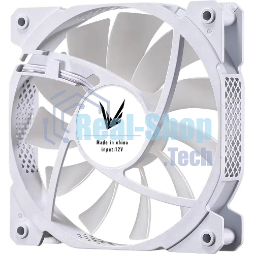 Вентилятор для корпуса Aerocool/Formula Cosmic 12WH FR RGb белый, 120 мм, 1100 об/мин, 22.3 дБ, 4 pin