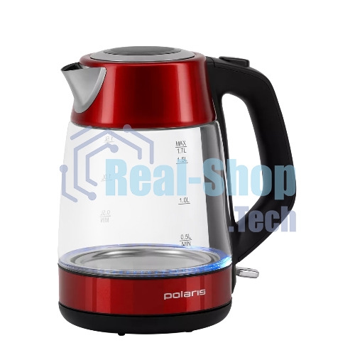 Чайник электрический Polaris PWK1760CGL Красный