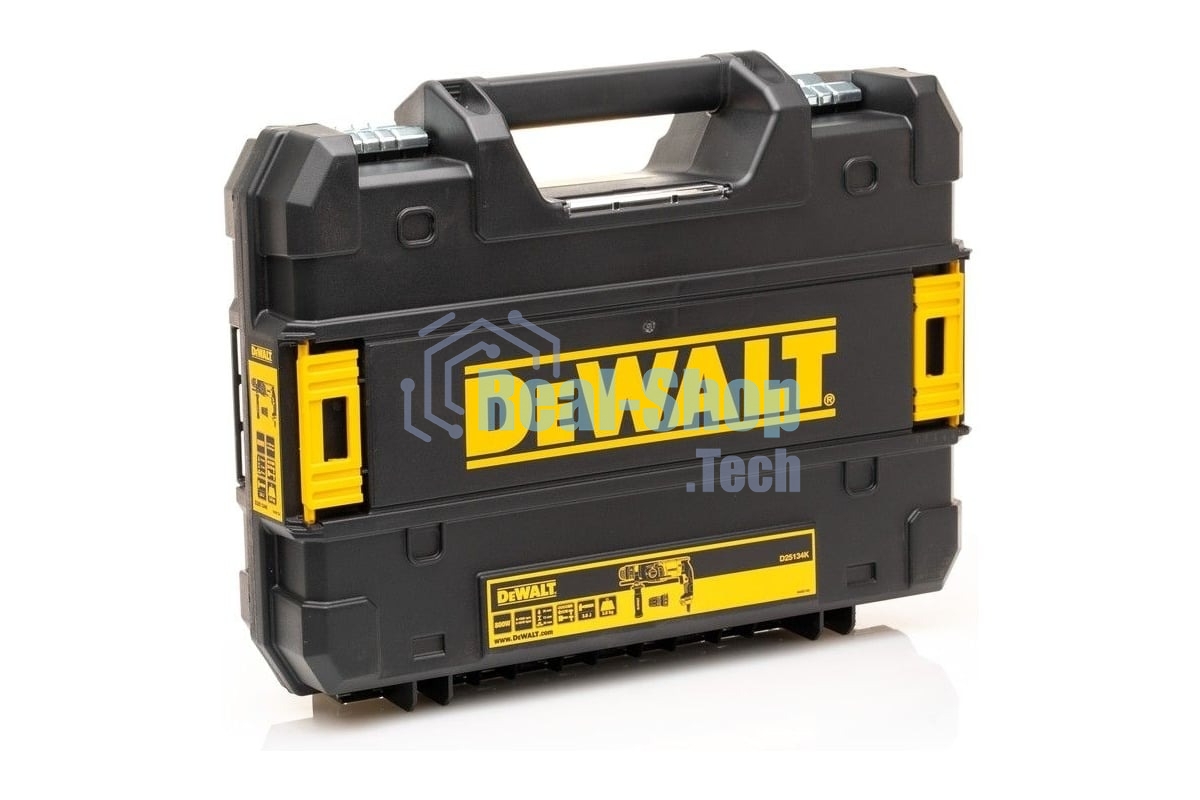 Перфоратор DeWalt D25134K-KS, SDS-plus, 800 Вт, 3 Дж, от сети