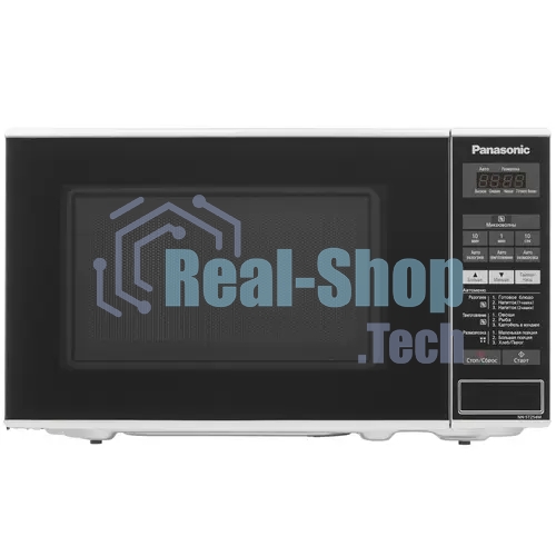 Микроволновая печь Panasonic NN-ST254MZPE серебристый, 20 л, 800 Вт, переключатели - сенсор